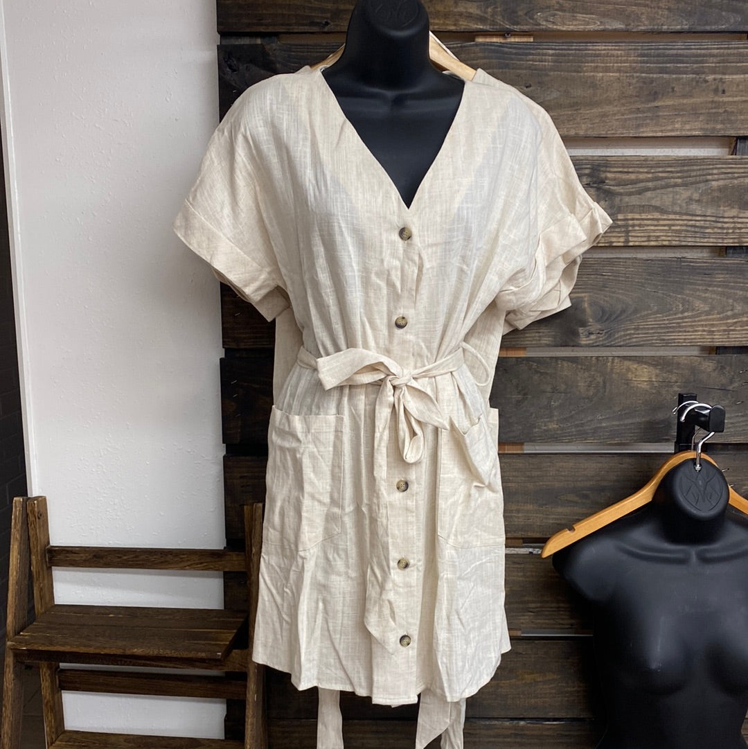 Linen dress