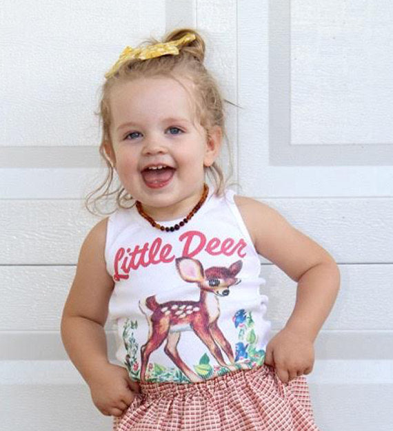 Acme Baby Co. - Tank Top - Little Deer with Words - The Desert Paintbrush
