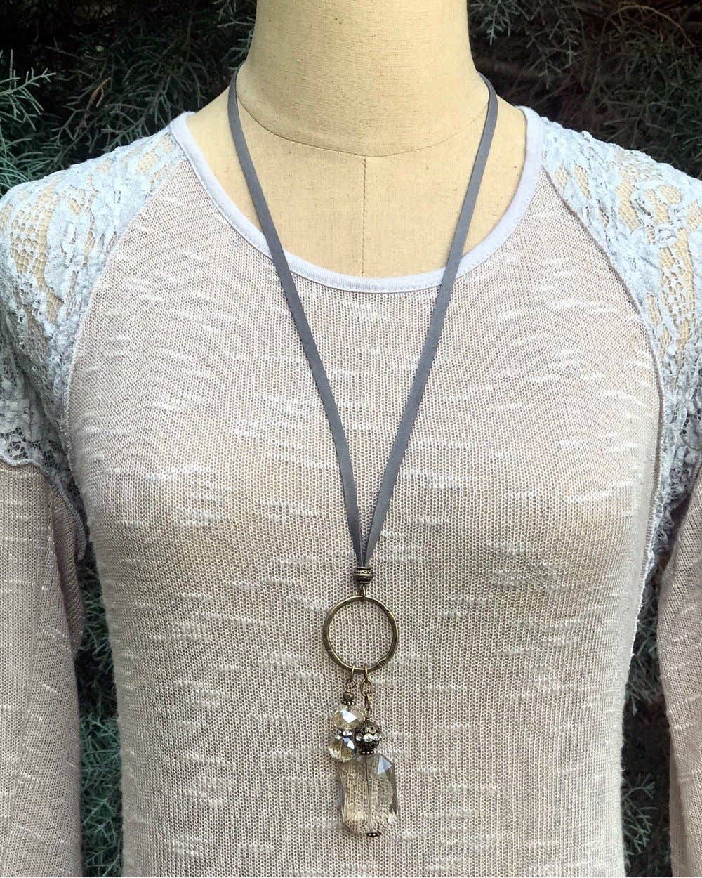 InspireDesigns - Charmer Cluster Necklace - The Desert Paintbrush