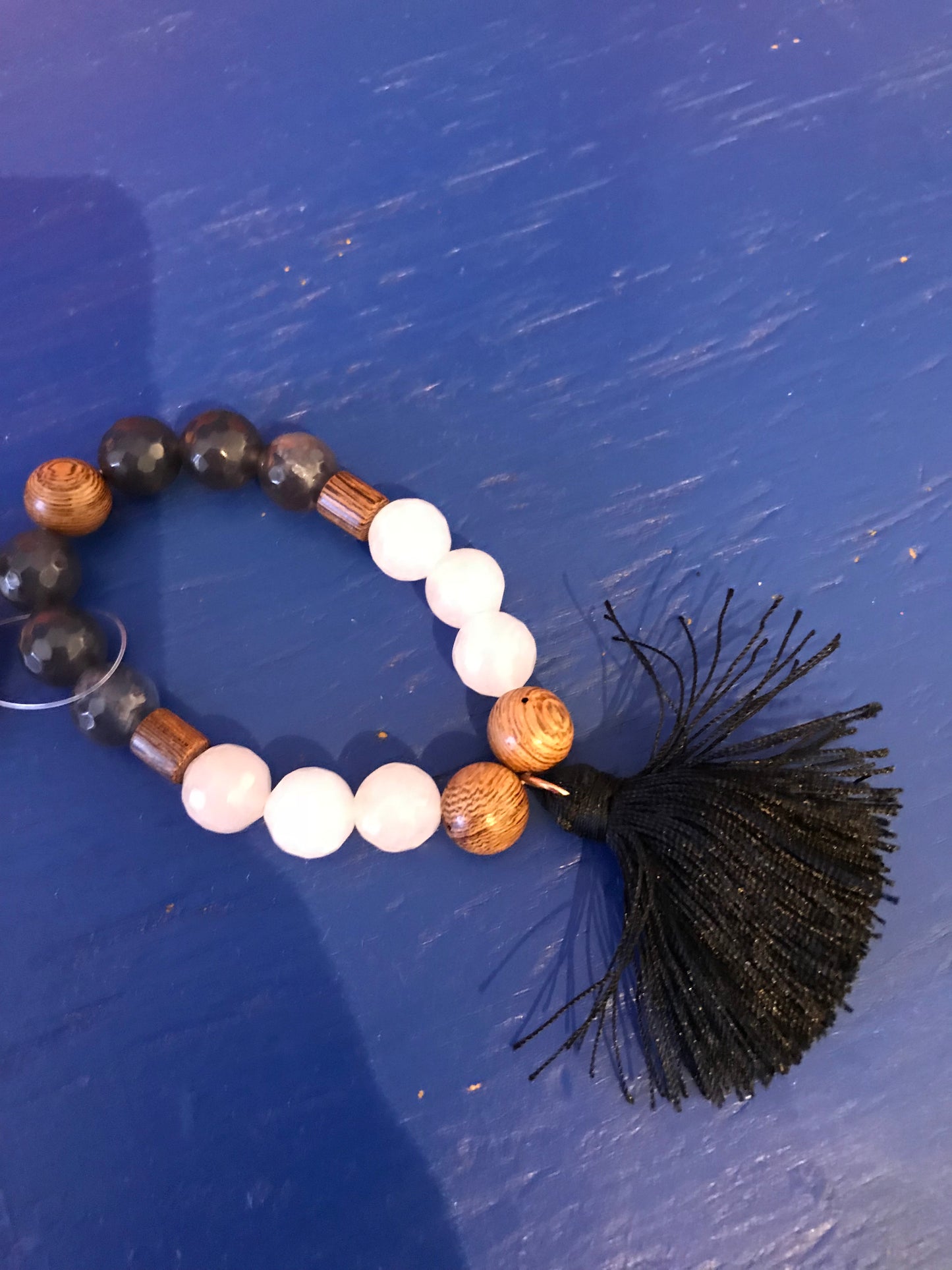 Wooden Beaded Bracelet - The Desert Paintbrush