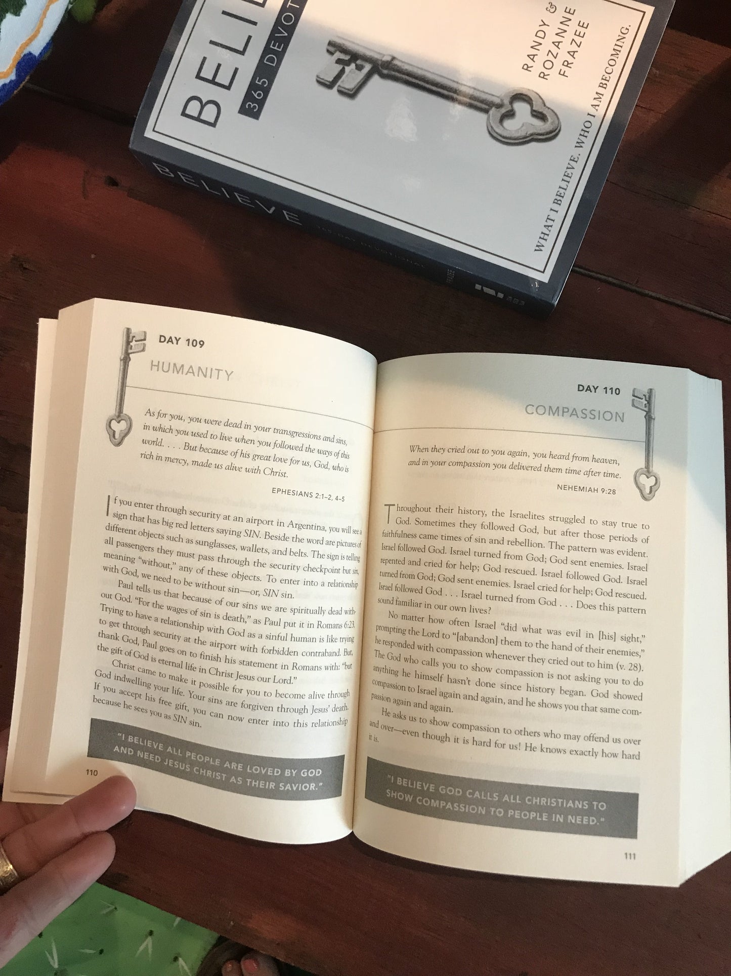 "Believe" Devotional Book - The Desert Paintbrush