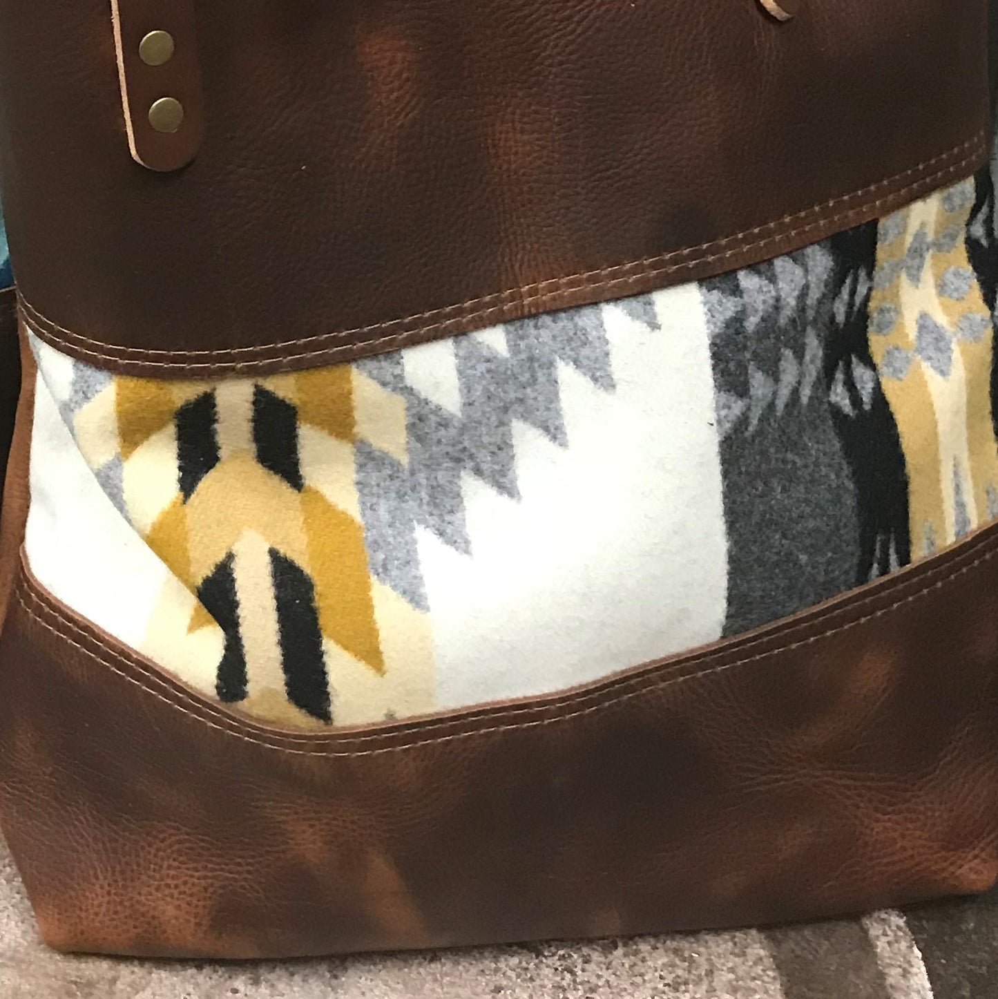 Hawks & Doves - Pendleton Tote Tall - The Desert Paintbrush
