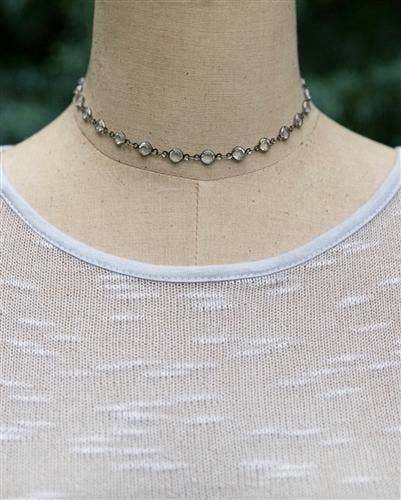 InspireDesigns - Looking Glass Choker - The Desert Paintbrush