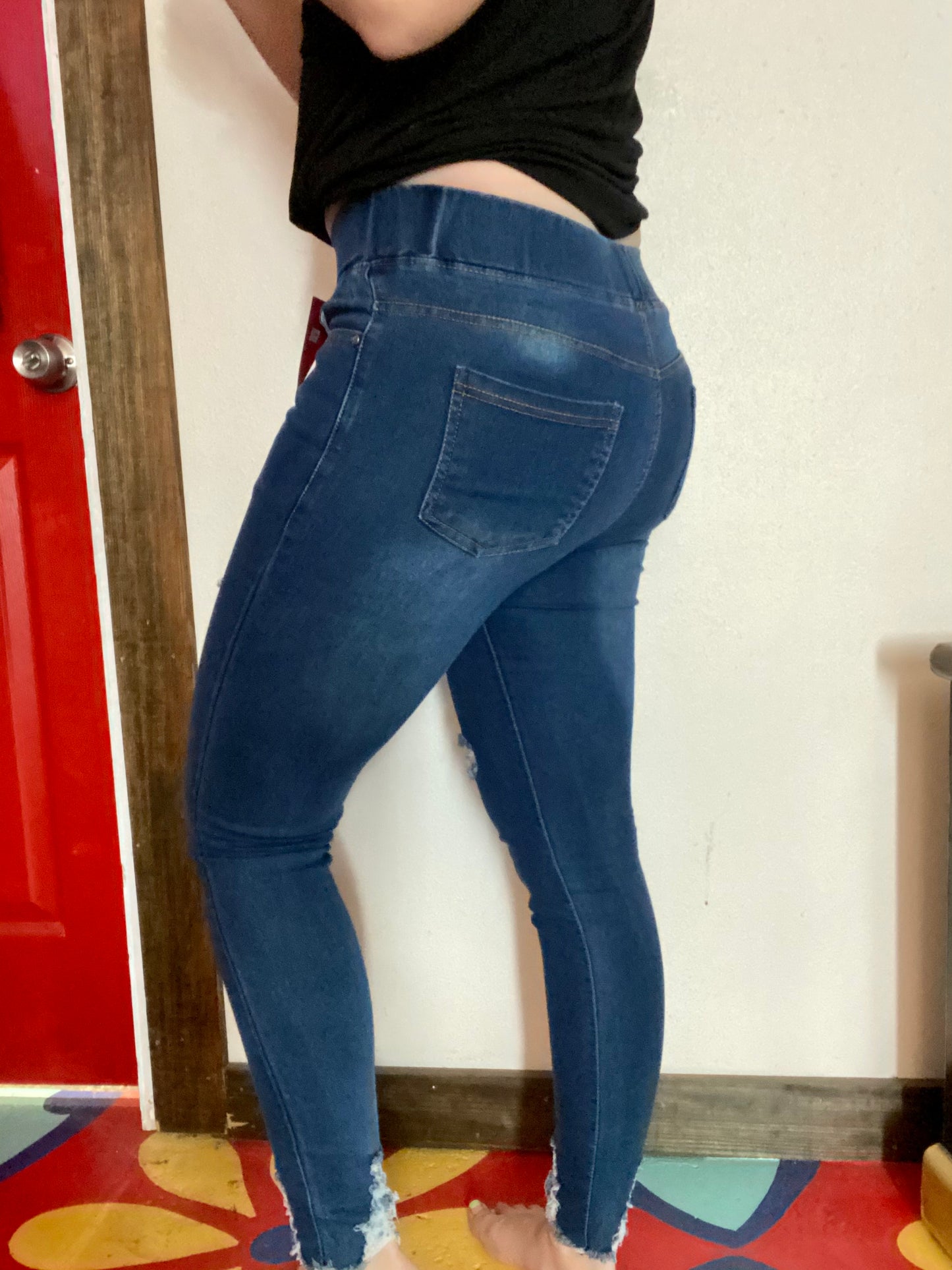 Medium Blue Jeggings