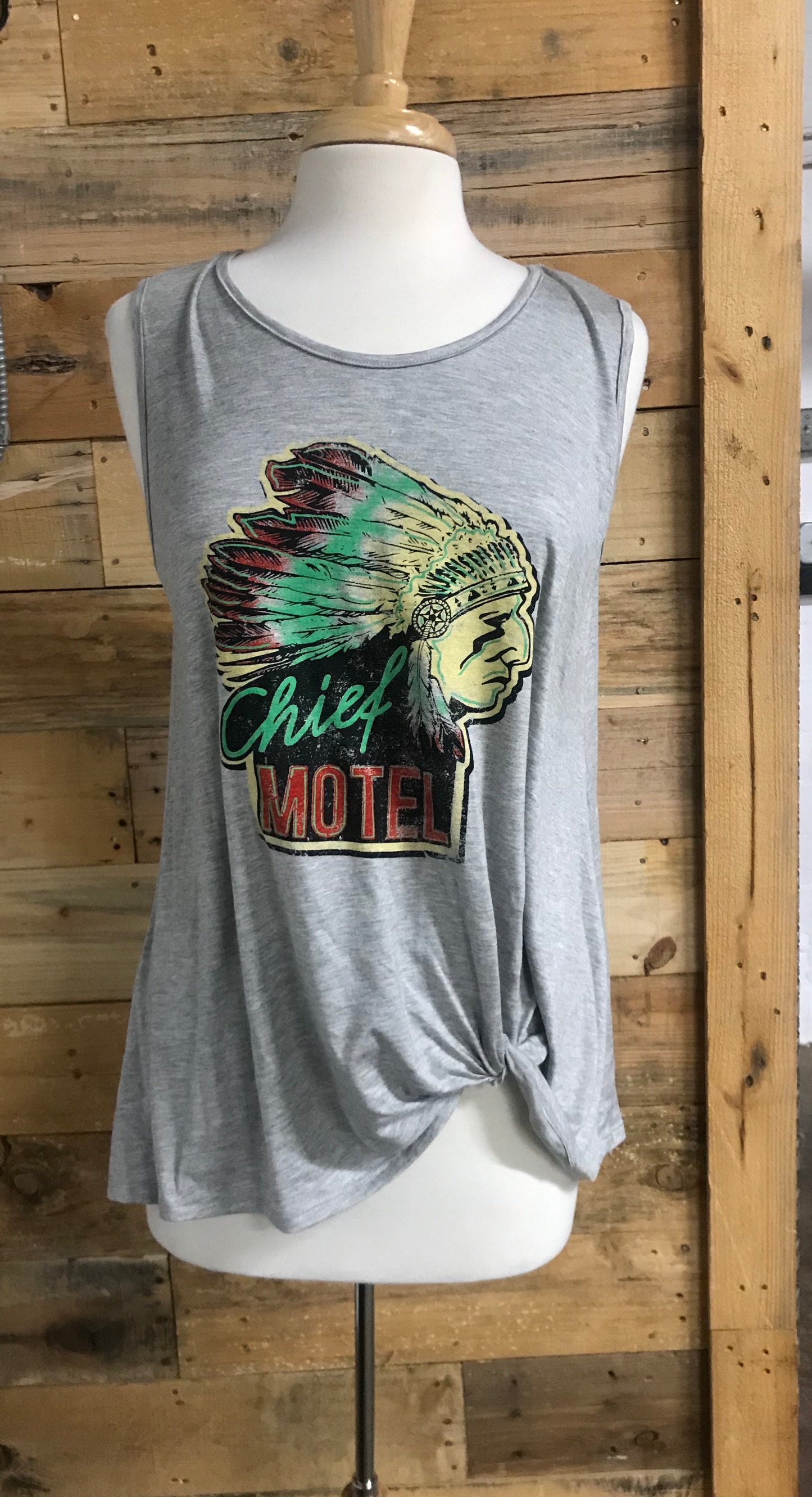 Chief Motel Tank - The Desert Paintbrush