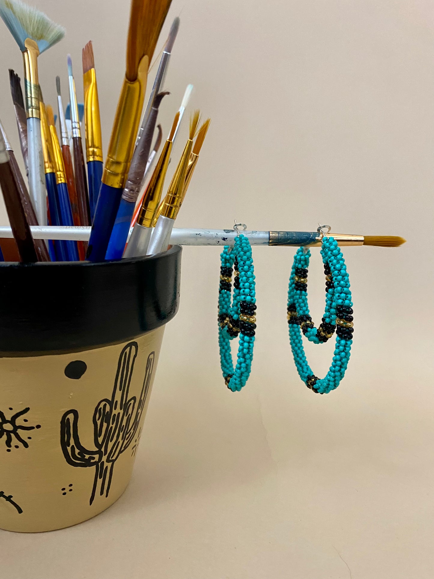 In the loop earrings