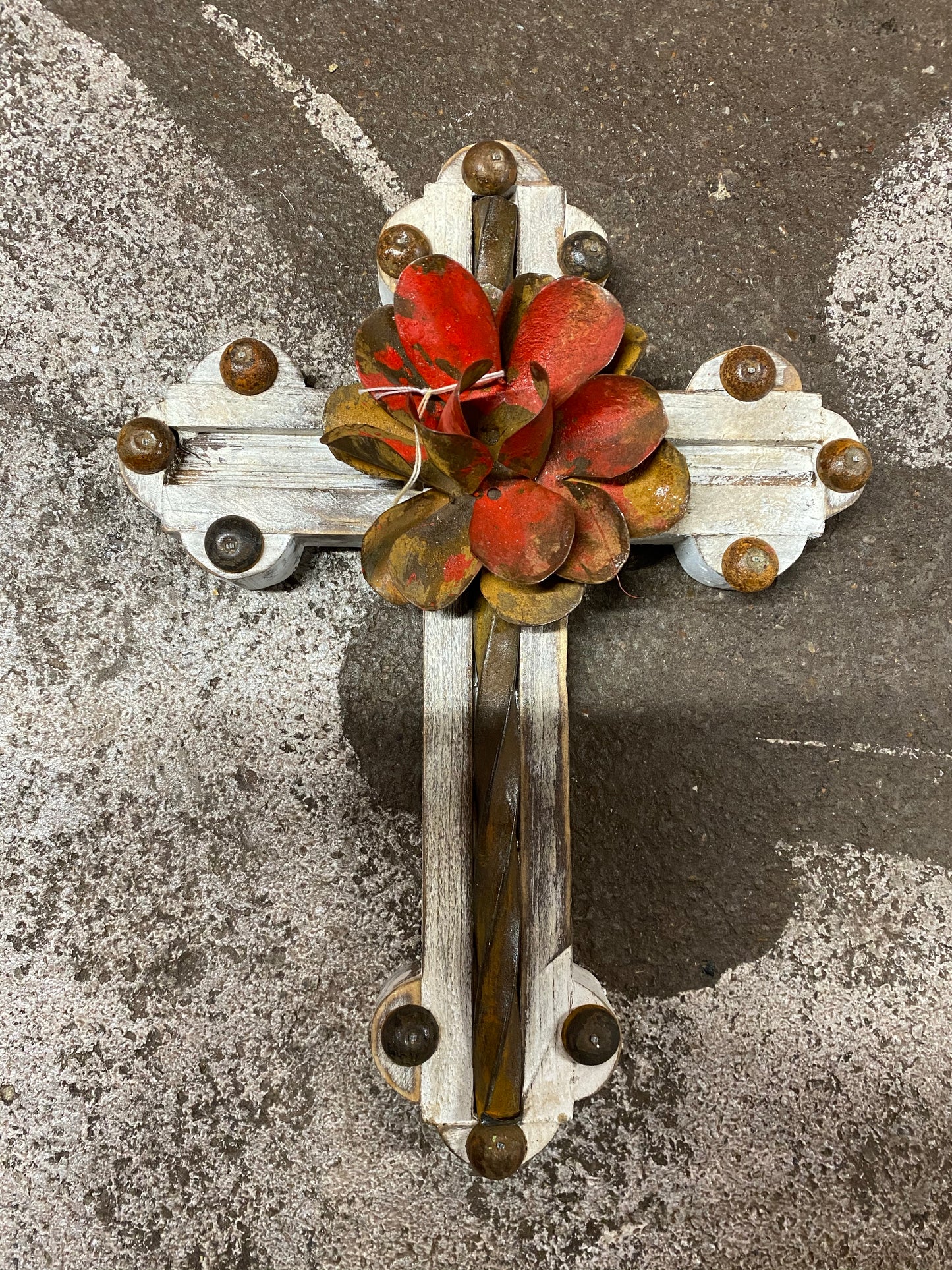 Large wooden cross