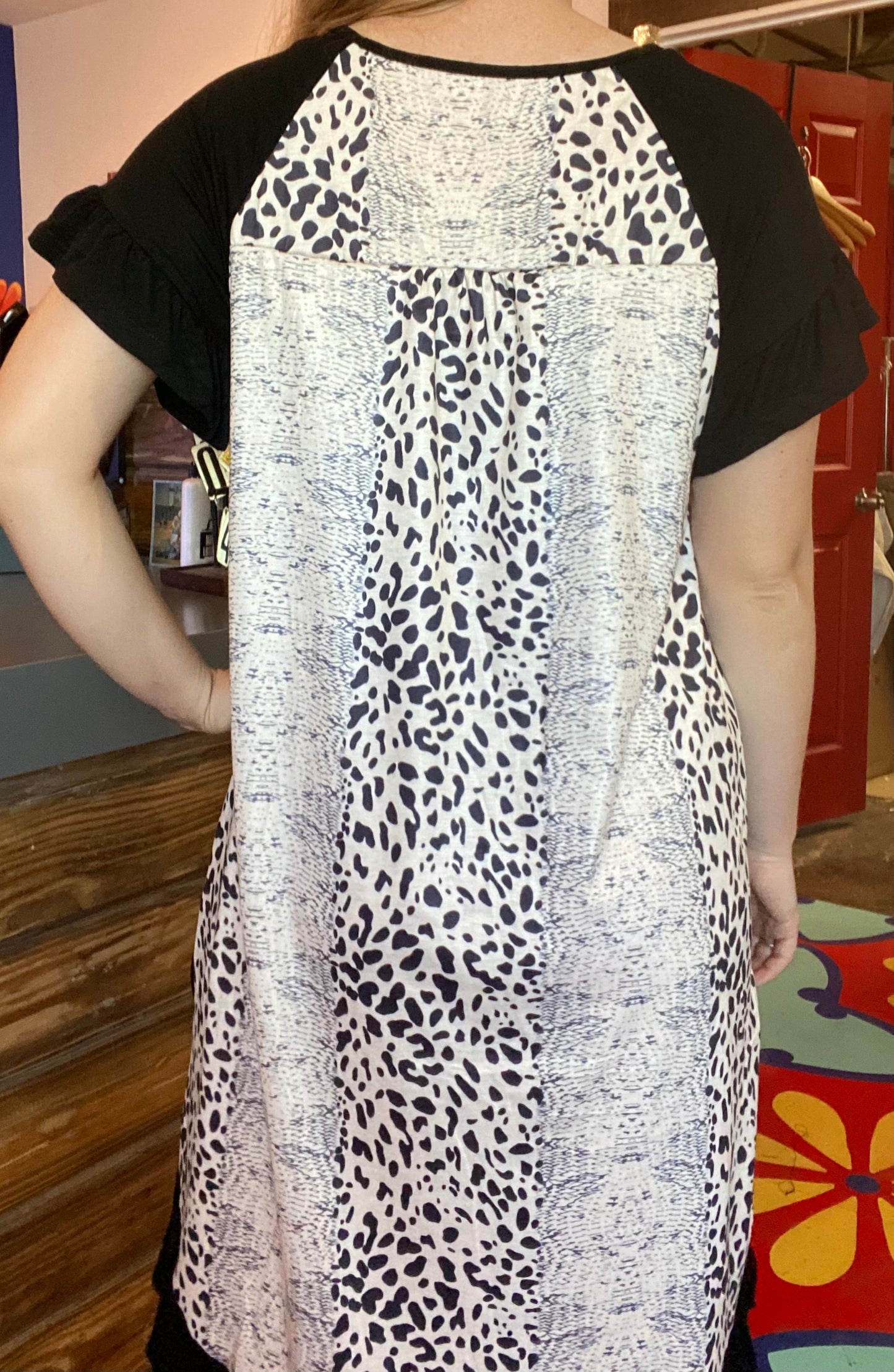 Wild About You Black Dress