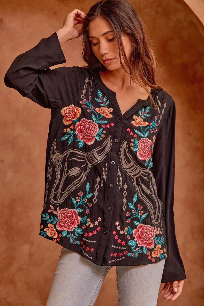 Wild Bull Blouse