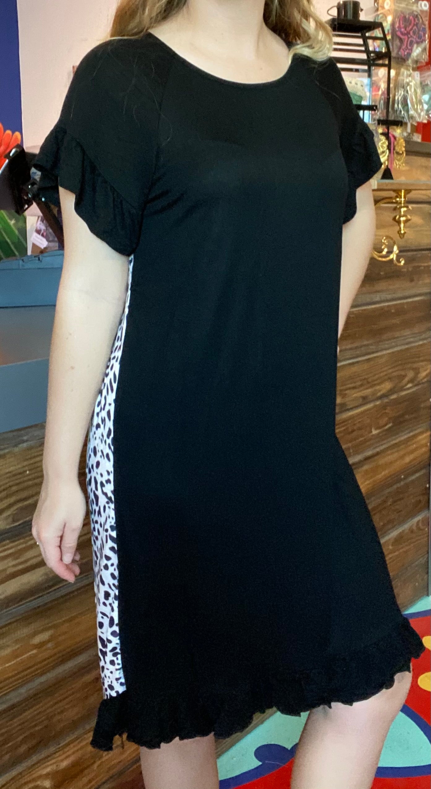 Wild About You Black Dress