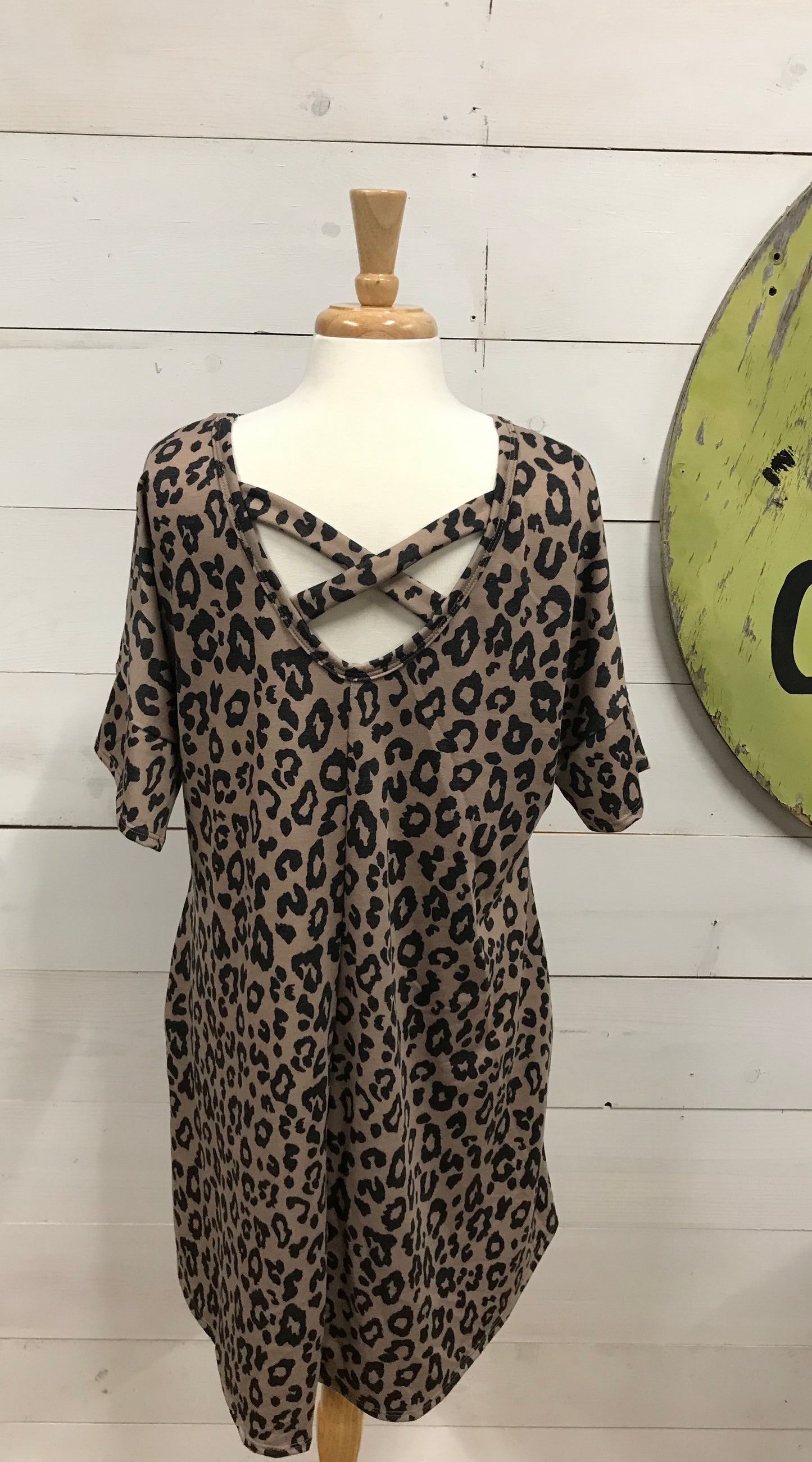 Leopard print dress - The Desert Paintbrush