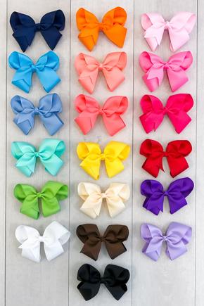 6 Inch Large Bows - The Desert Paintbrush