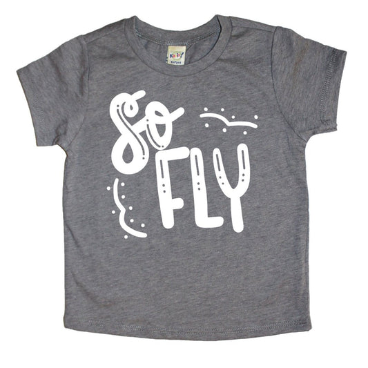 Mattie and Mase - So Fly Kids Tee - The Desert Paintbrush