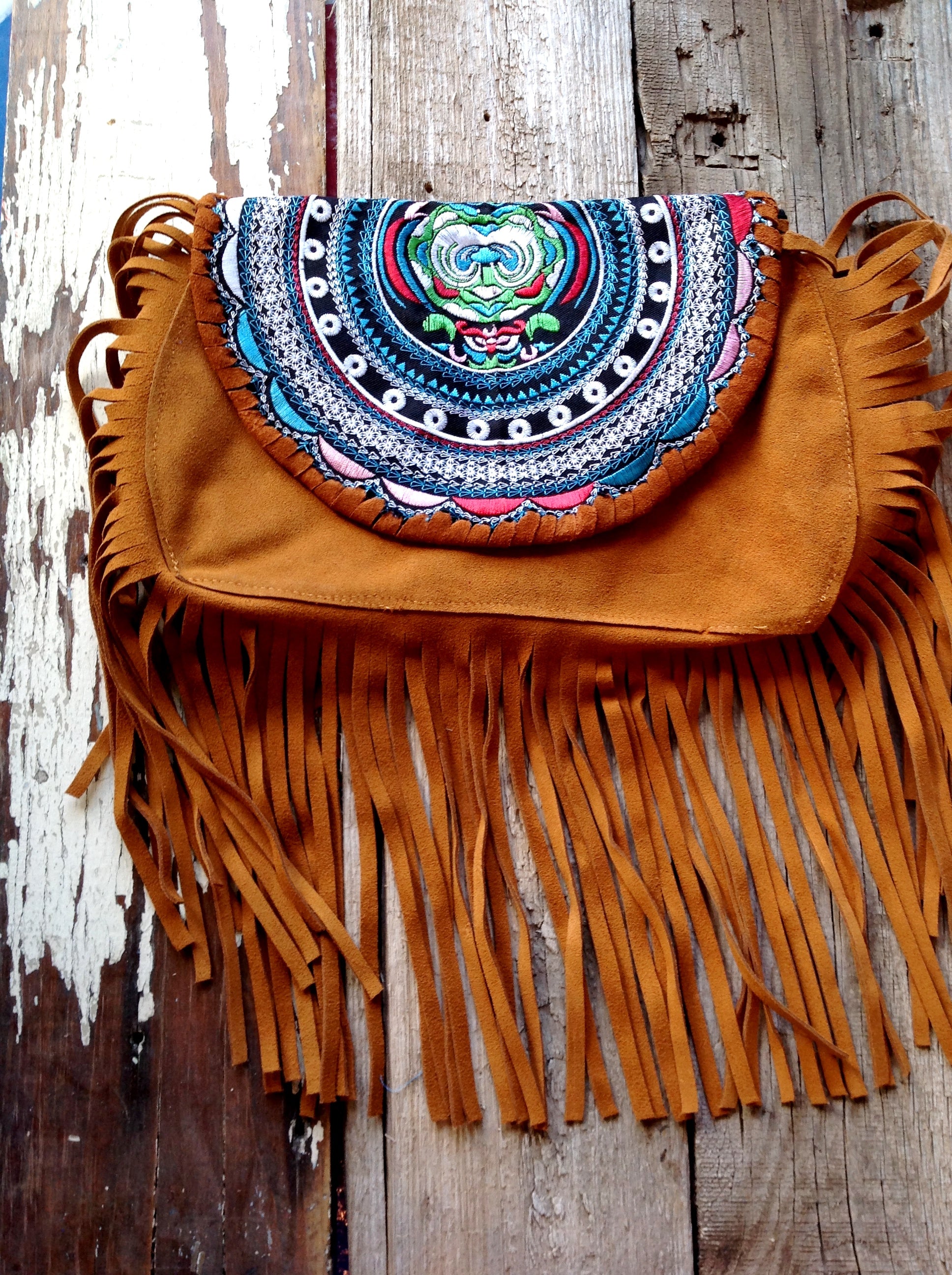 Festival Hippie Crossbody Handbag - The Desert Paintbrush