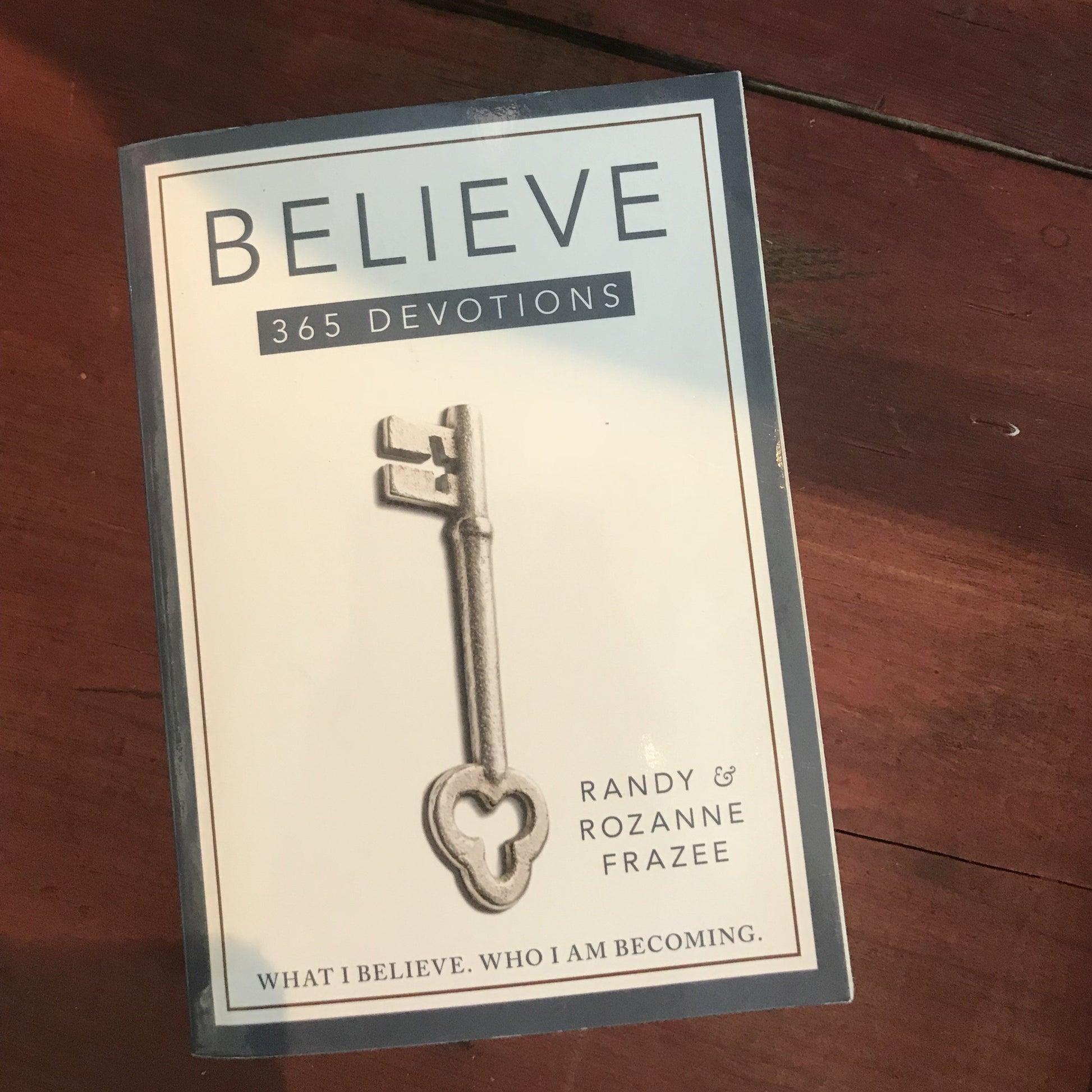 "Believe" Devotional Book - The Desert Paintbrush