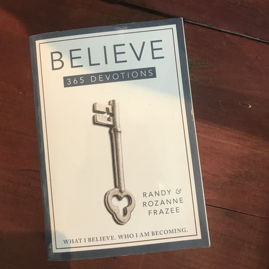 "Believe" Devotional Book - The Desert Paintbrush