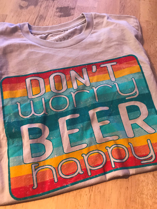 Beer Happy Tee - The Desert Paintbrush