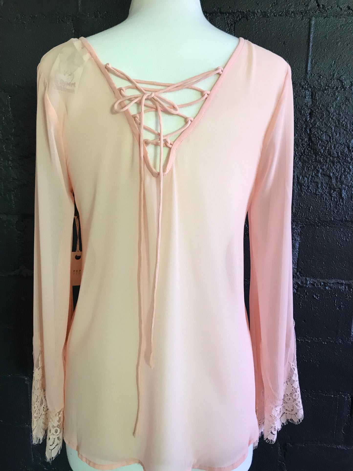 Sweet Pink Lace Top - The Desert Paintbrush