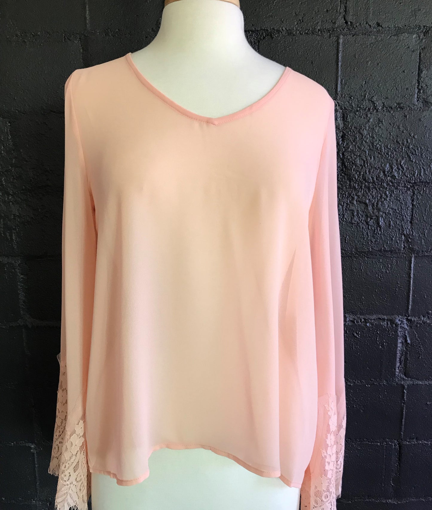 Sweet Pink Lace Top - The Desert Paintbrush