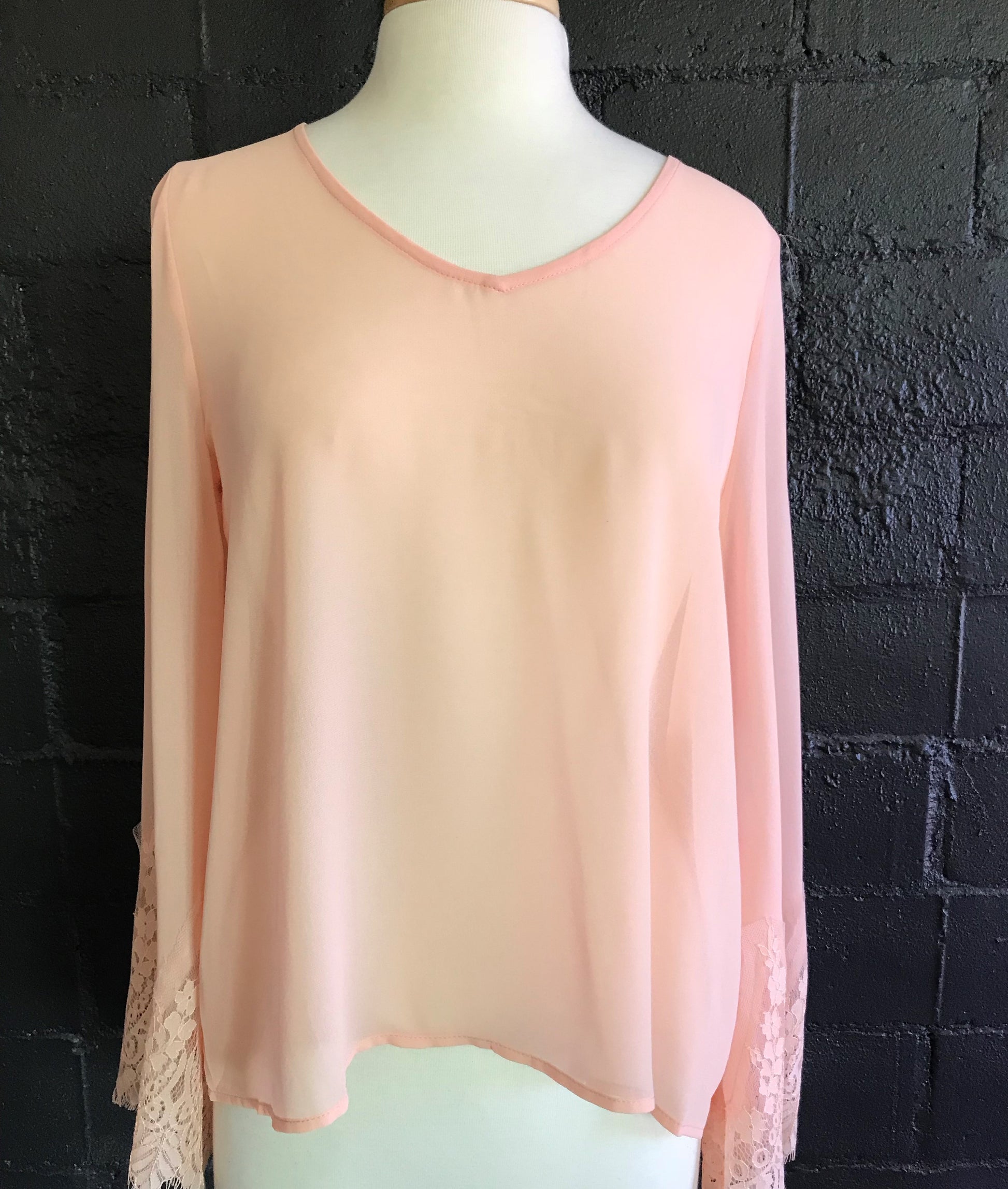 Sweet Pink Lace Top - The Desert Paintbrush