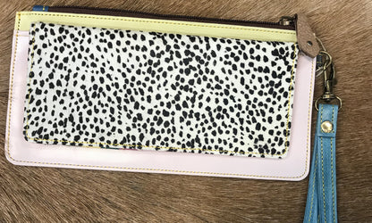 Leather Hair-On Wallet