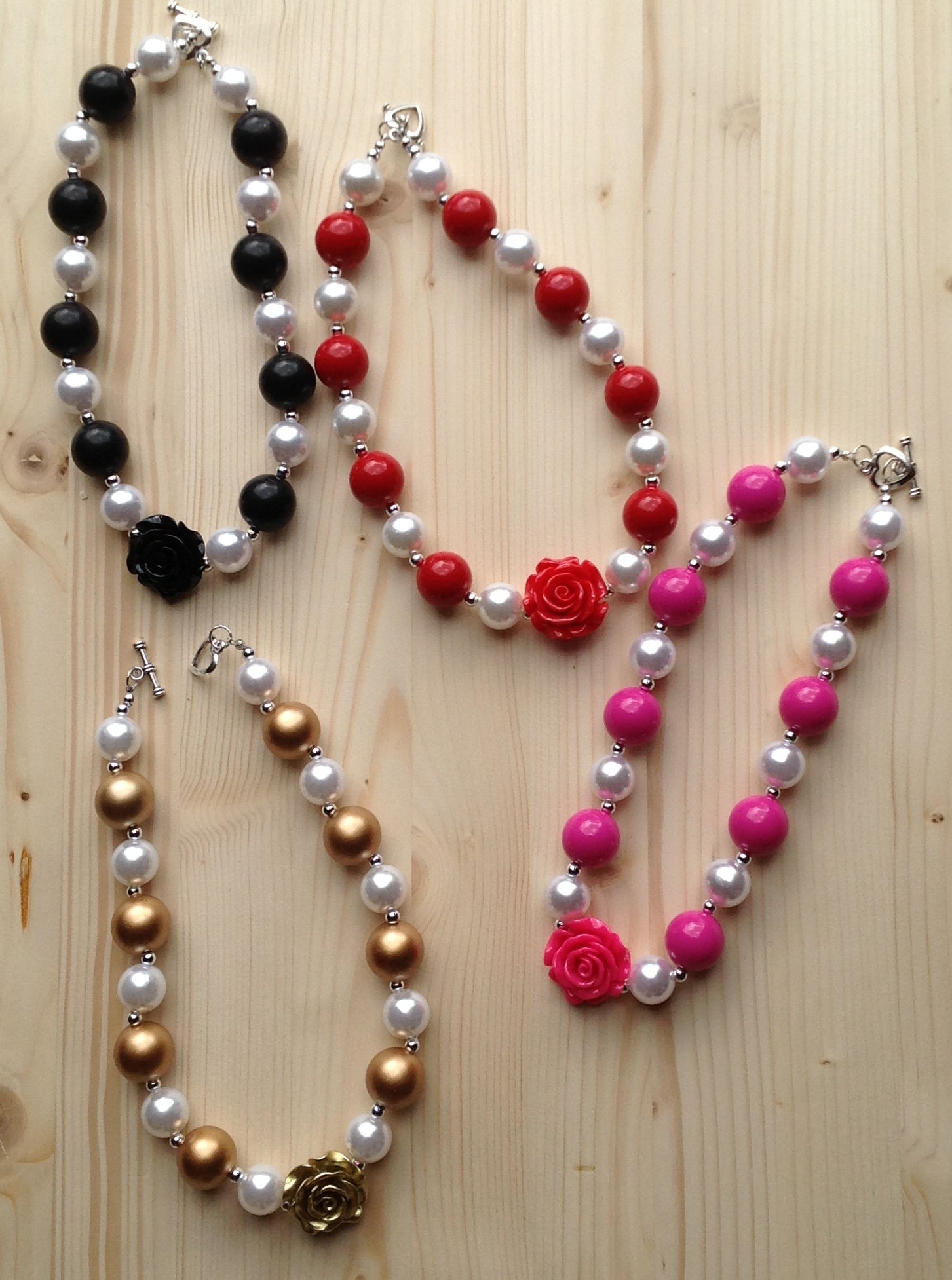 "Bubblegum" Necklaces - The Desert Paintbrush