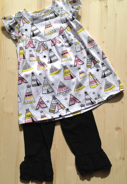 "Tee Pee" Pant Set - The Desert Paintbrush