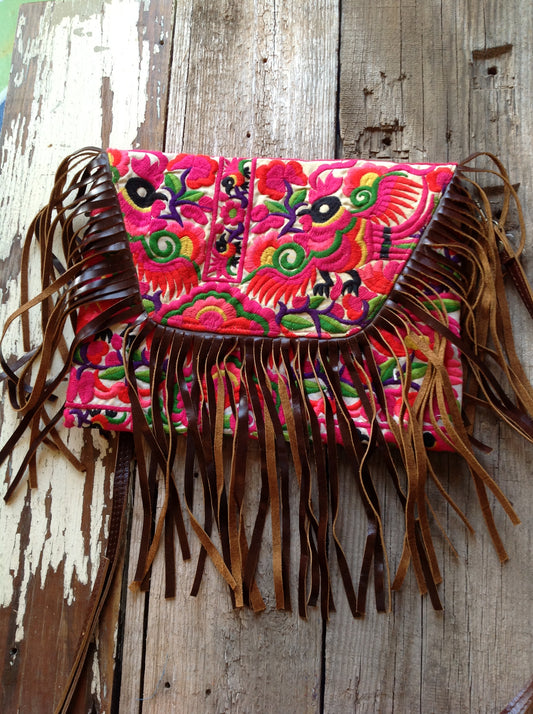 Festival fringe cross body - The Desert Paintbrush