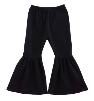 Kiddos Ruffle Bottom Pants - The Desert Paintbrush