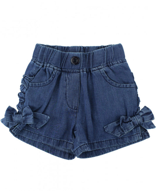 Girls Denim Shorts - The Desert Paintbrush