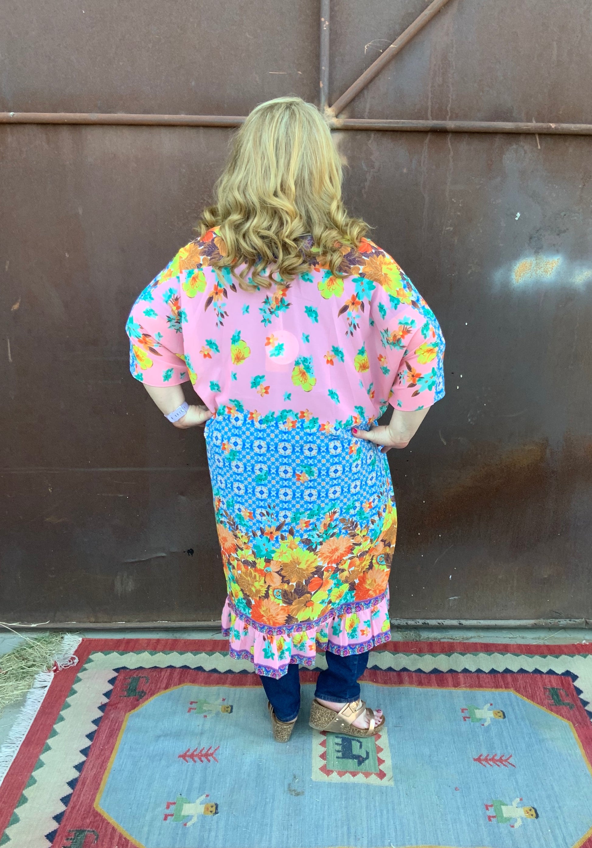 Floral Kimono - The Desert Paintbrush
