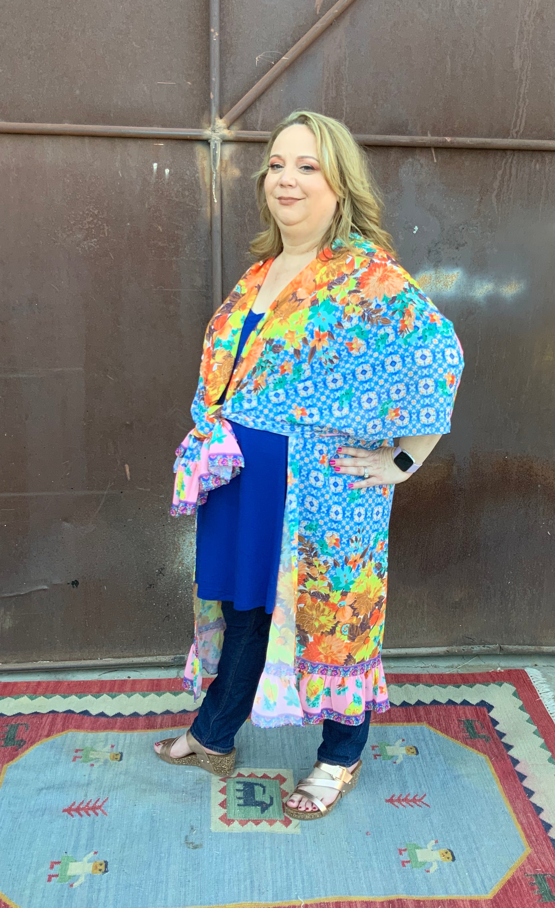 Floral Kimono - The Desert Paintbrush