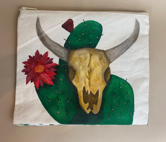 Skull and Cactus Bag