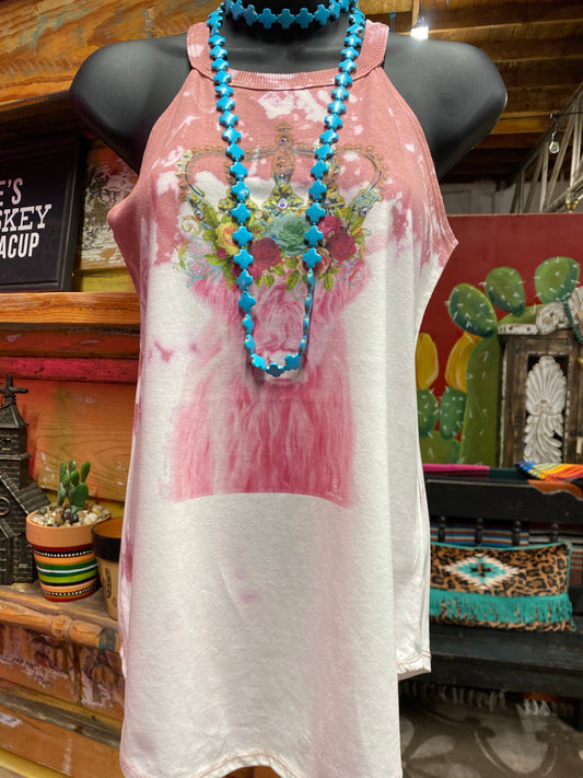 Dusty Pink Heifer Tank