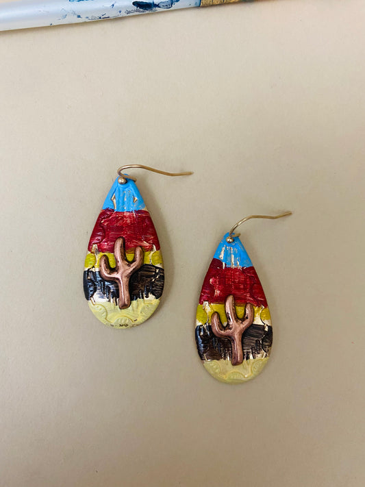 Desert Drop Earrings