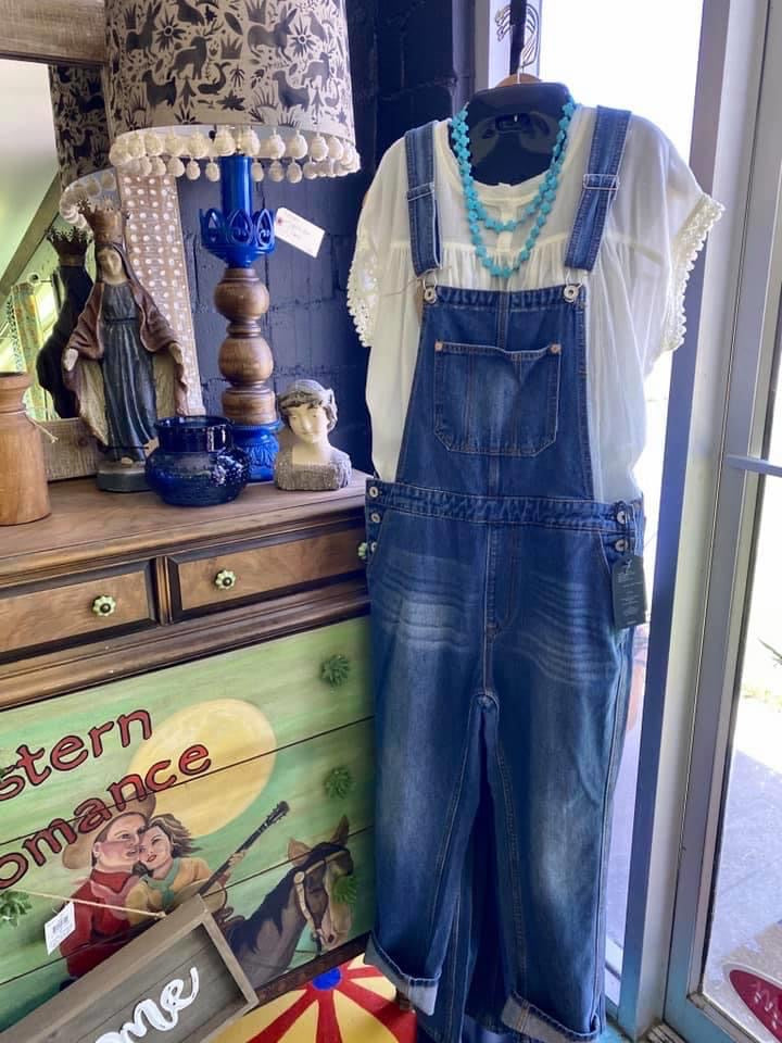 Denim Overalls