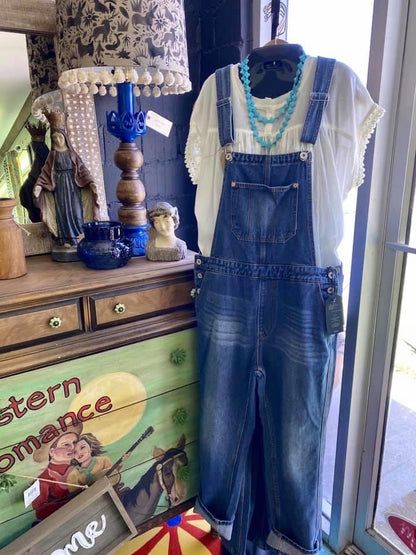 Denim Overalls