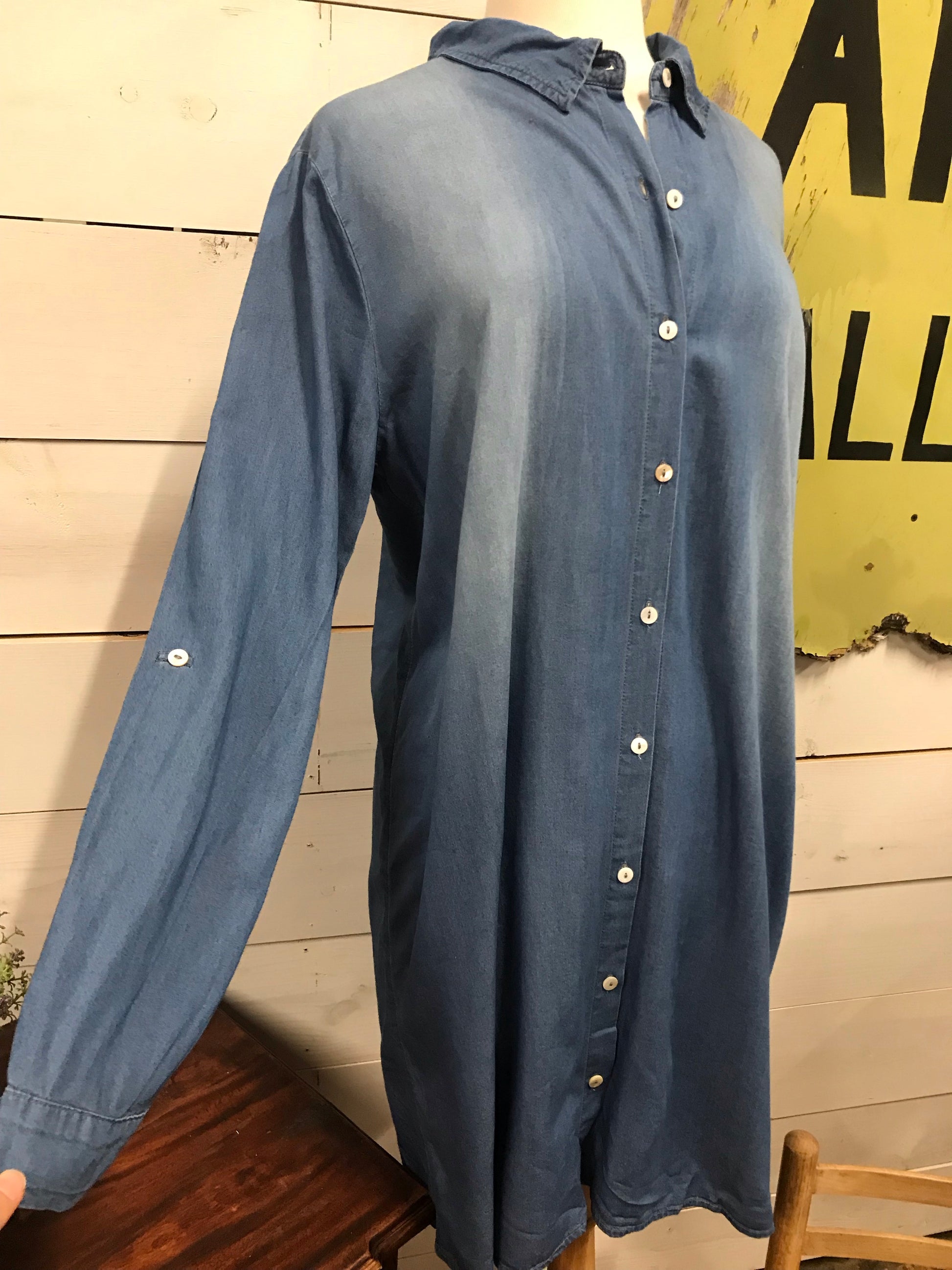 Denim Dress - The Desert Paintbrush