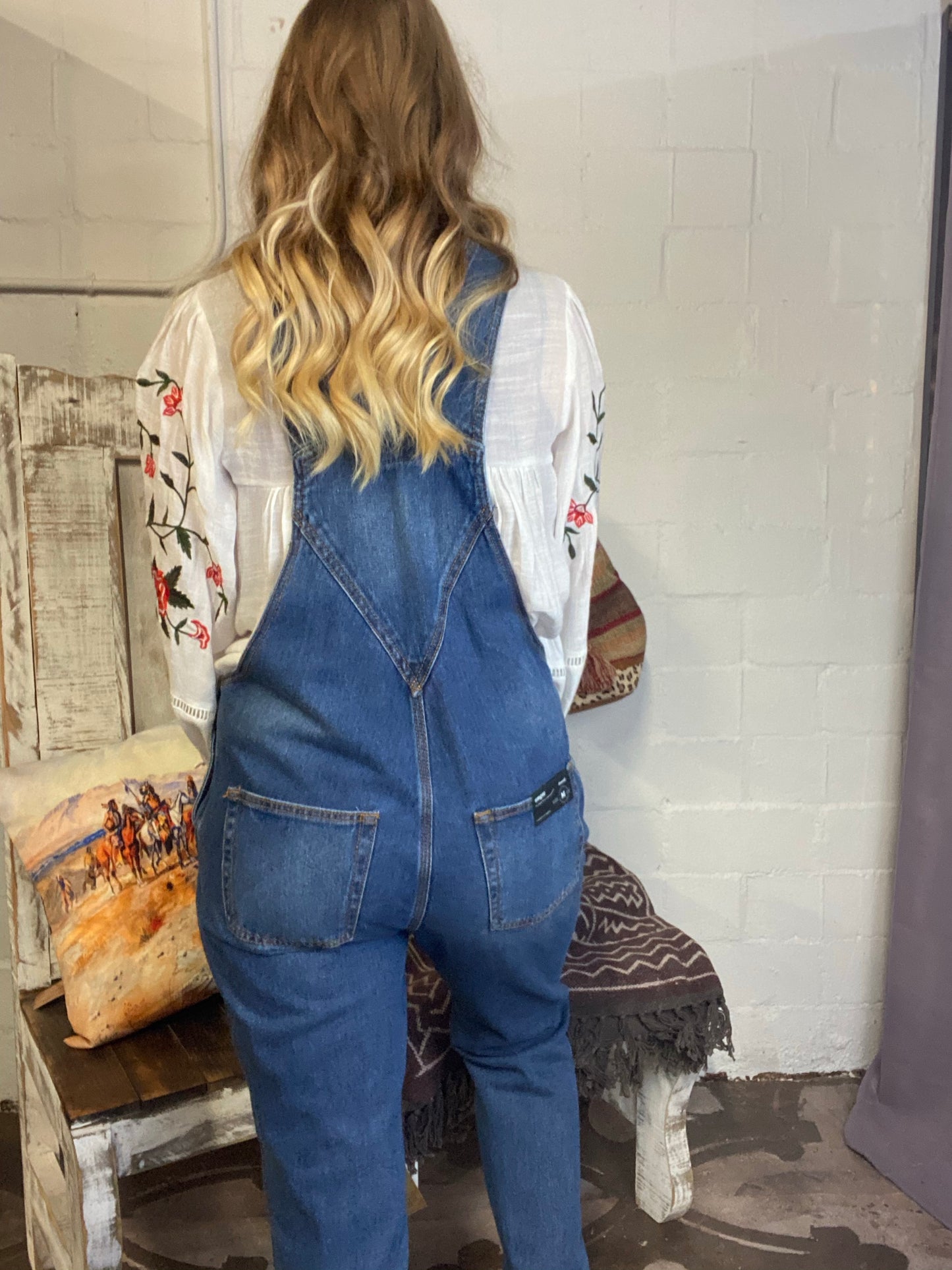 Denim Overalls