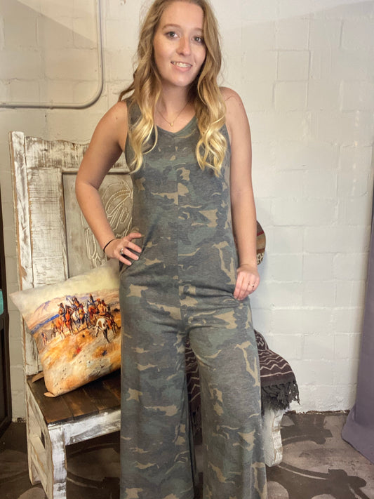 Camo Jumpsuit