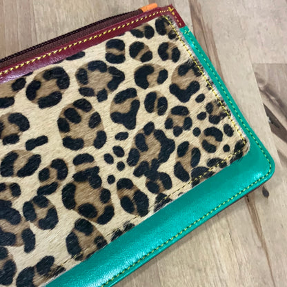 Leather Hair-On Wallet
