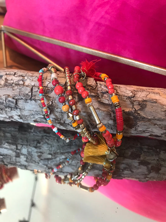 Honky Tonk Flame bracelet - The Desert Paintbrush