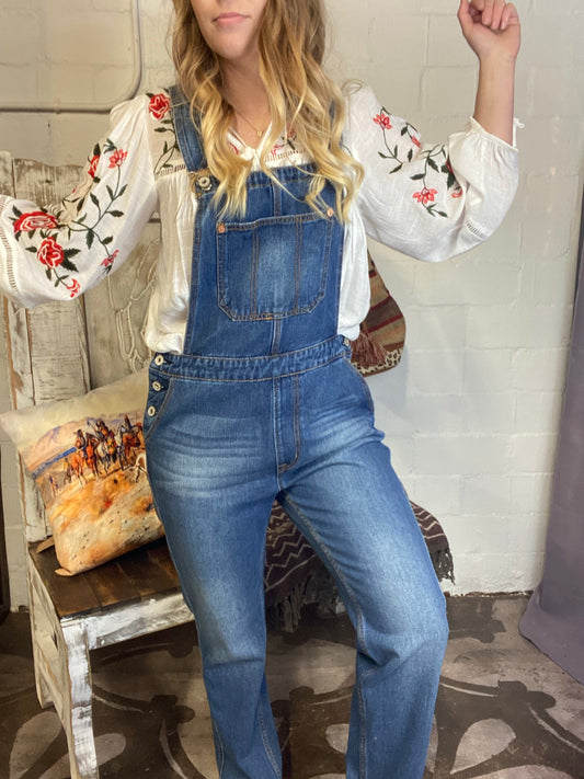 Denim Overalls