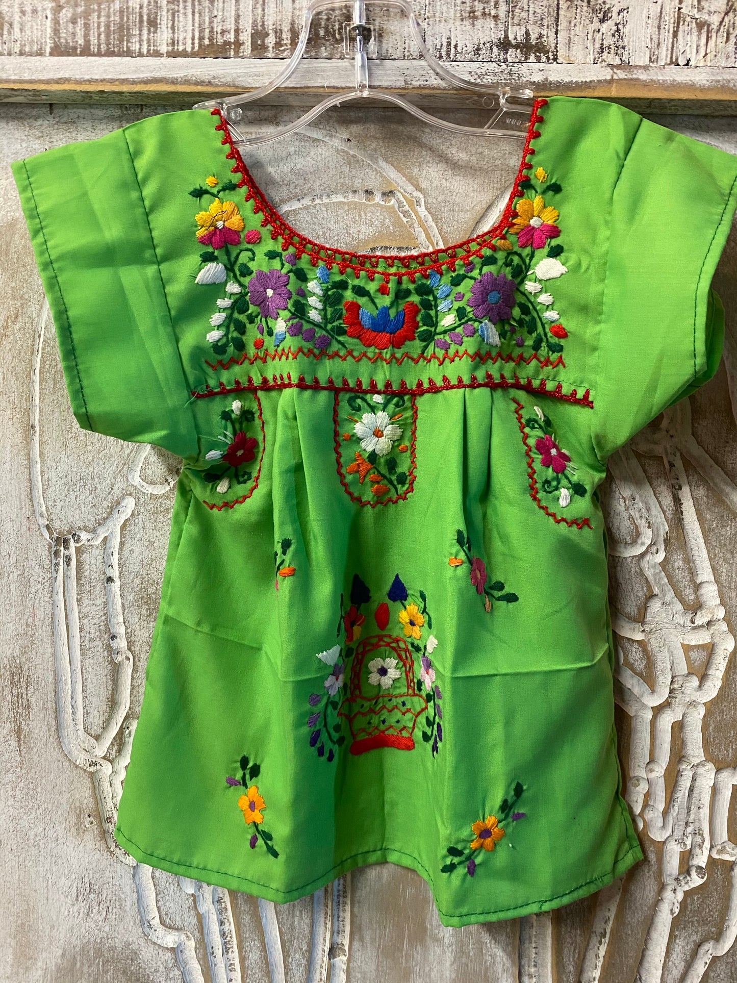 Embroidered Mexican Top