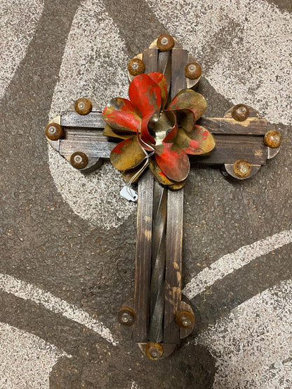Large wooden cross