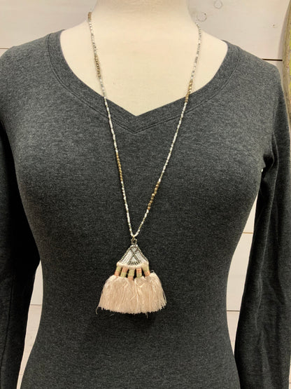 Fan Tassel Necklaces - The Desert Paintbrush