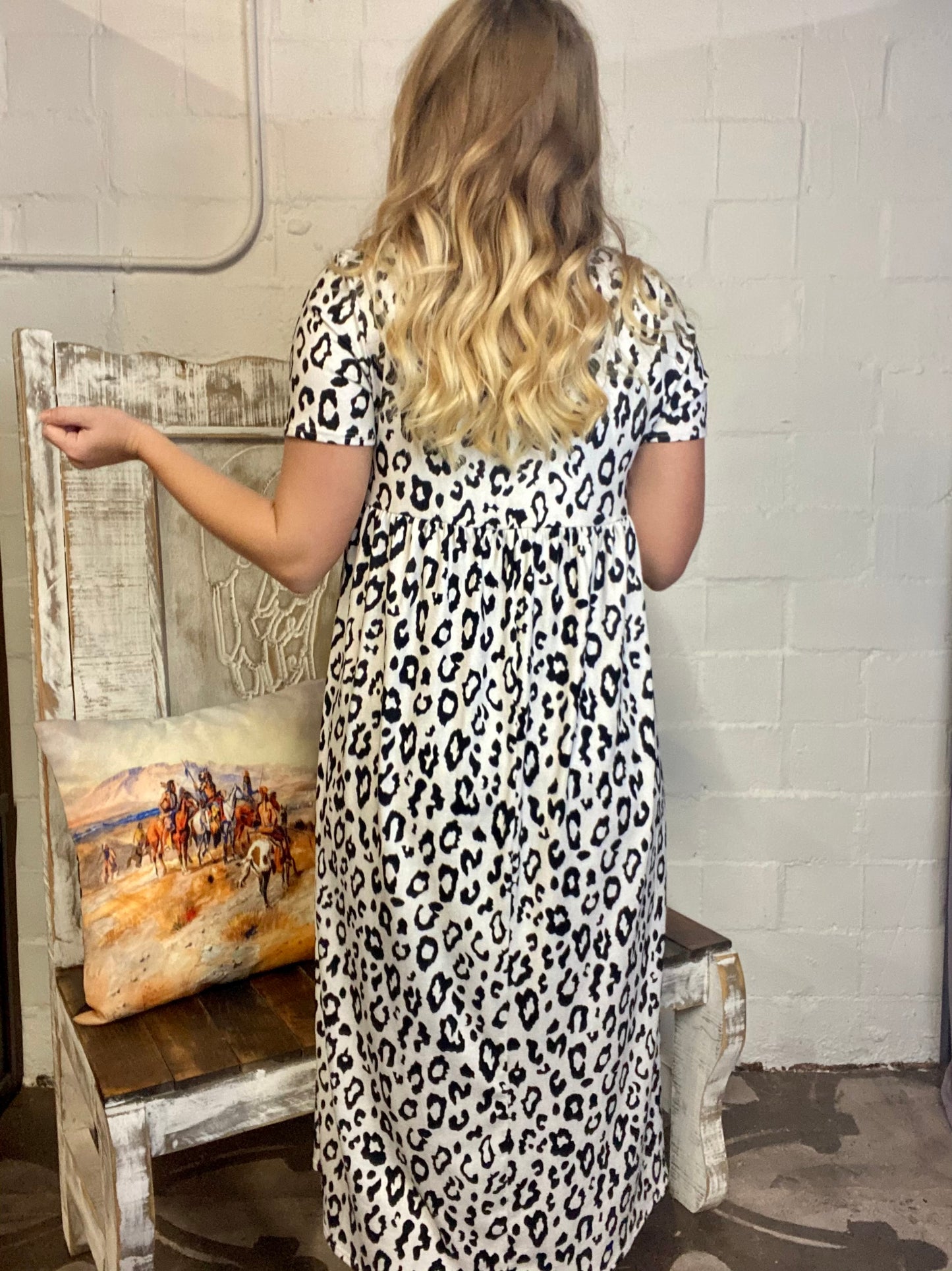 Snow Leopard Dress