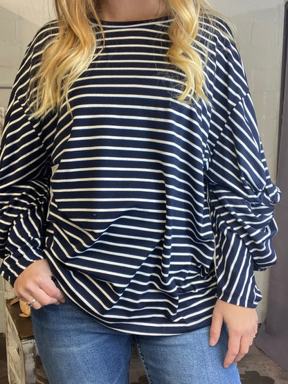 Striped long sleeve