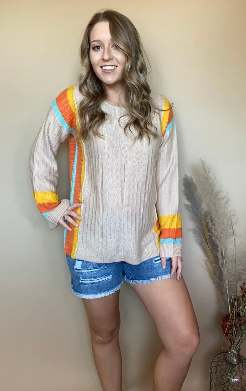 Desert Hippie Bell Sleeve Sweater