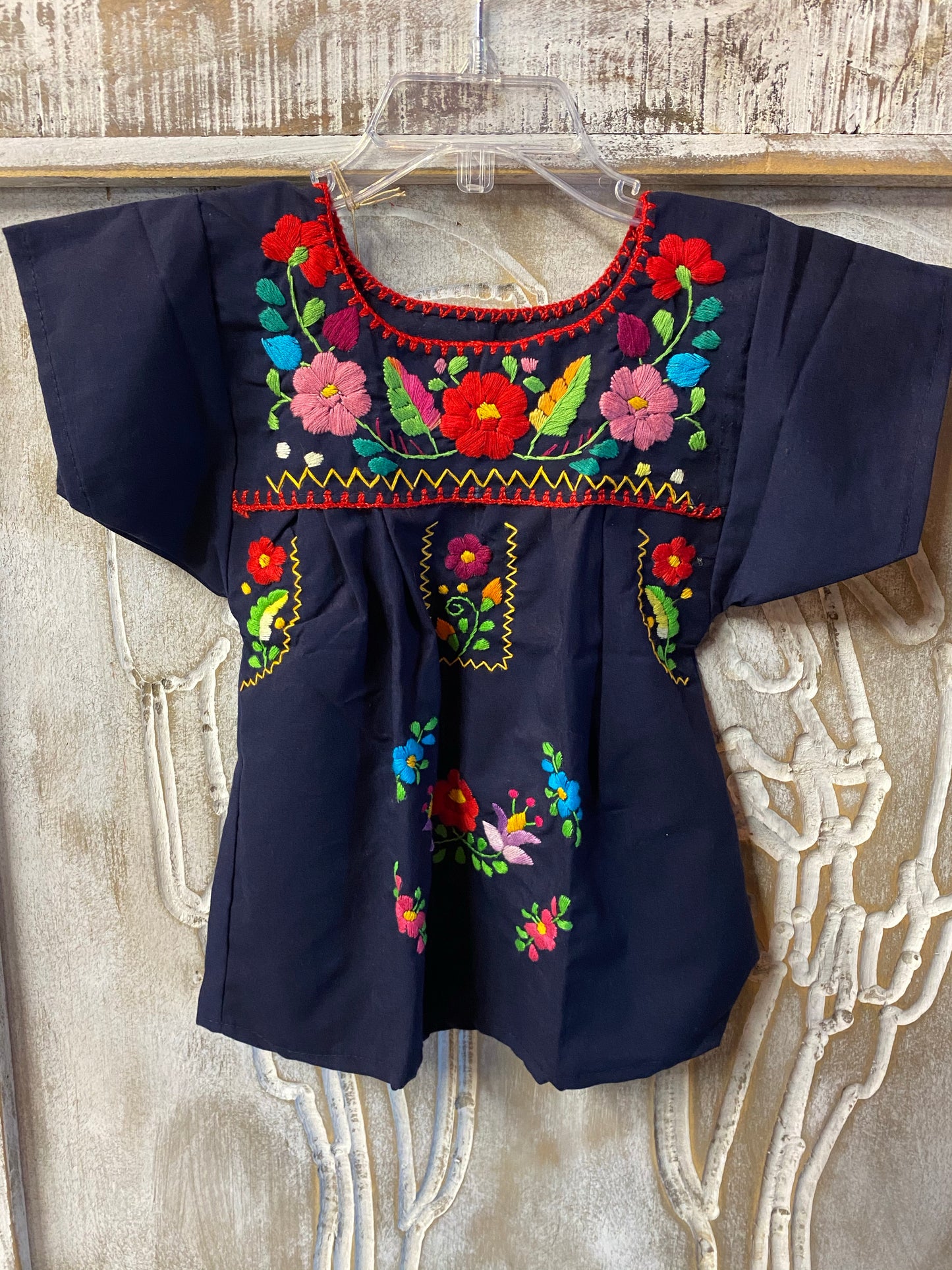 Embroidered Mexican Top